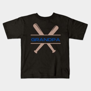 Baseball Grandpa Kids T-Shirt